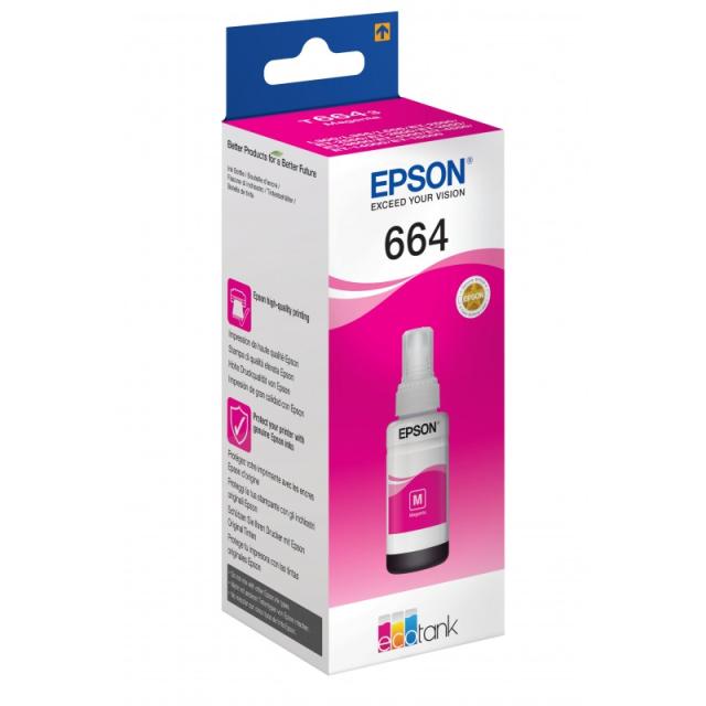 Epson - 664 Ecotank Magenta ink bottle (70ml)