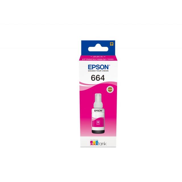 Epson - 664 Ecotank Magenta ink bottle (70ml)