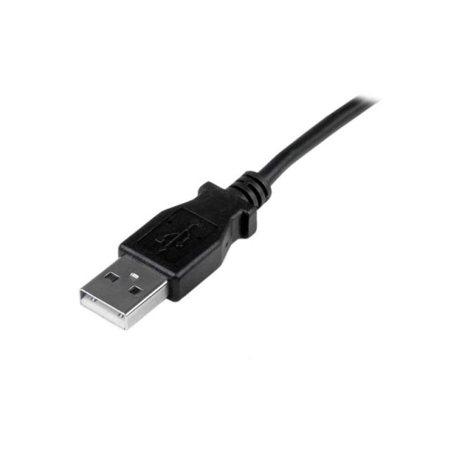 StarTech.com - Cable Adaptador 1m USB A Macho a Mini USB B Macho Acodado en Ángulo hacia Arriba