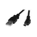 StarTech.com - Cable Adaptador 1m USB A Macho a Mini USB B Macho Acodado en Ángulo hacia Arriba