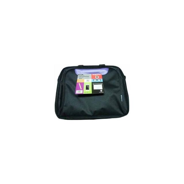 Approx - APPNBCP15BP maletines para portátil 39,6 cm (15.6") Maletín Negro, Púrpura