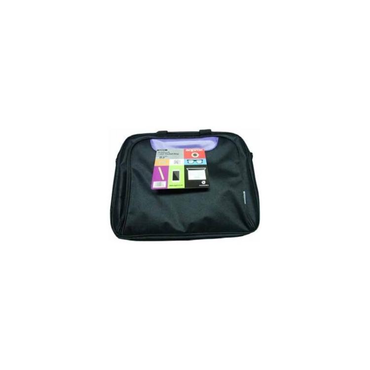 Approx - APPNBCP15BP maletines para portátil 39,6 cm (15.6") Maletín Negro, Púrpura