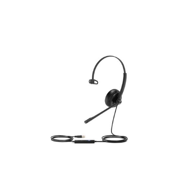 Yealink - UH34 Lite Auriculares Alámbrico Diadema Oficina/Centro de llamadas Negro