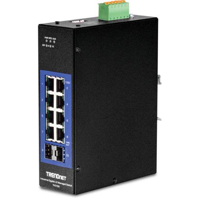 Trendnet - TI-G102i Gestionado L2 Gigabit Ethernet (10/100/1000) Negro