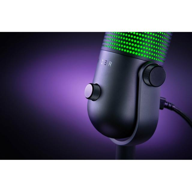 Razer - Seiren V3 Chroma Negro Micrófono para tableta