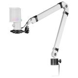 Mars Gaming - MMIC-XT, Micrófono de Estudio Profesional Alta Definición 192Khz 24-bit, Brazo Omnidireccional, Soporte - MMICXTW