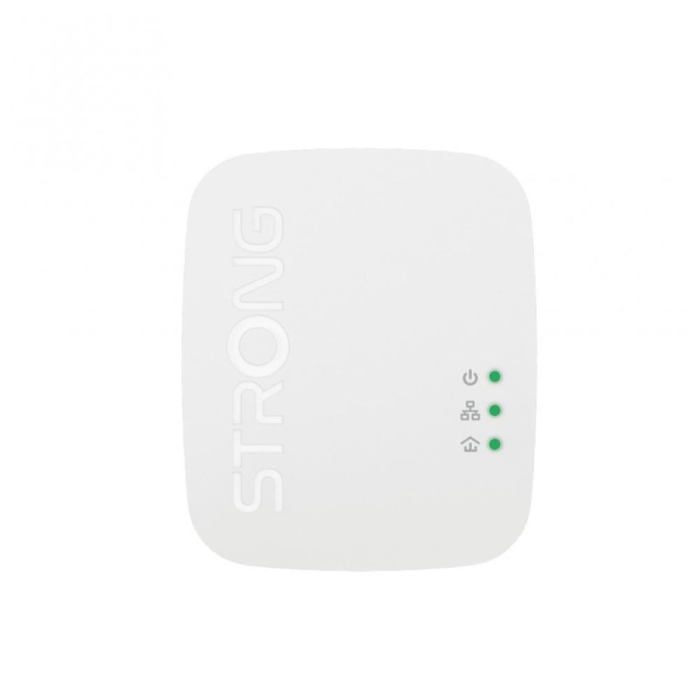 Strong - POWERL1000DUOMINI adaptador de red PowerLine 1000 Mbit/s Ethernet Blanco 2 pieza(s)