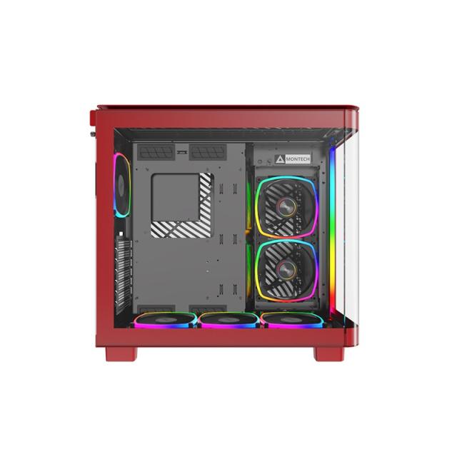Montech - KING 95 PRO Midi Tower Rojo