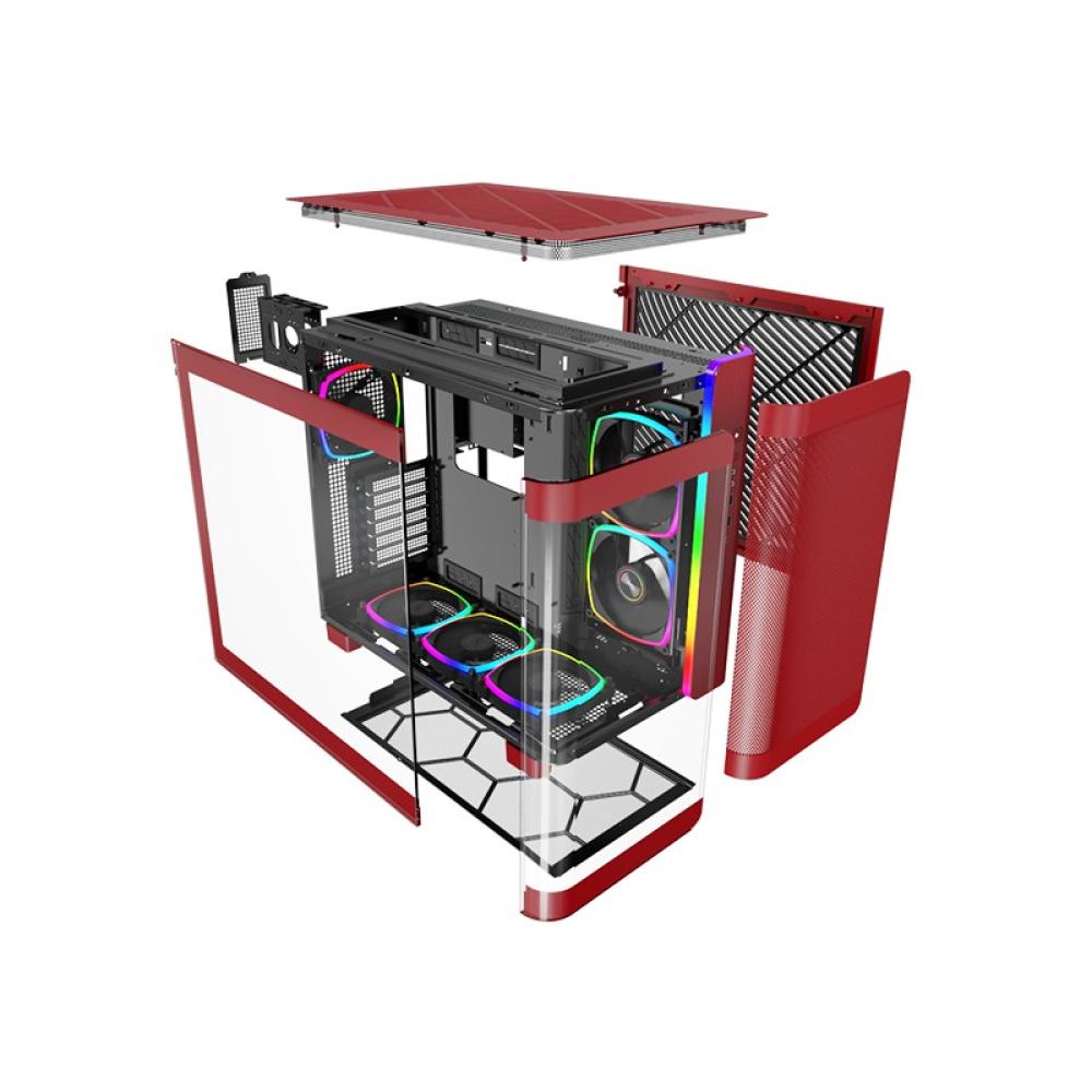 Montech - KING 95 PRO Midi Tower Rojo