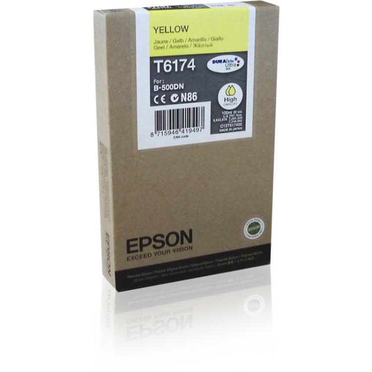 Epson - Cartucho T617 amarillo alta capacidad 7k