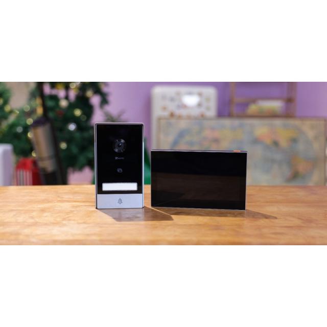 EZVIZ - HP7 sistema de intercomunicación de video 17,8 cm (7") Negro, Plata