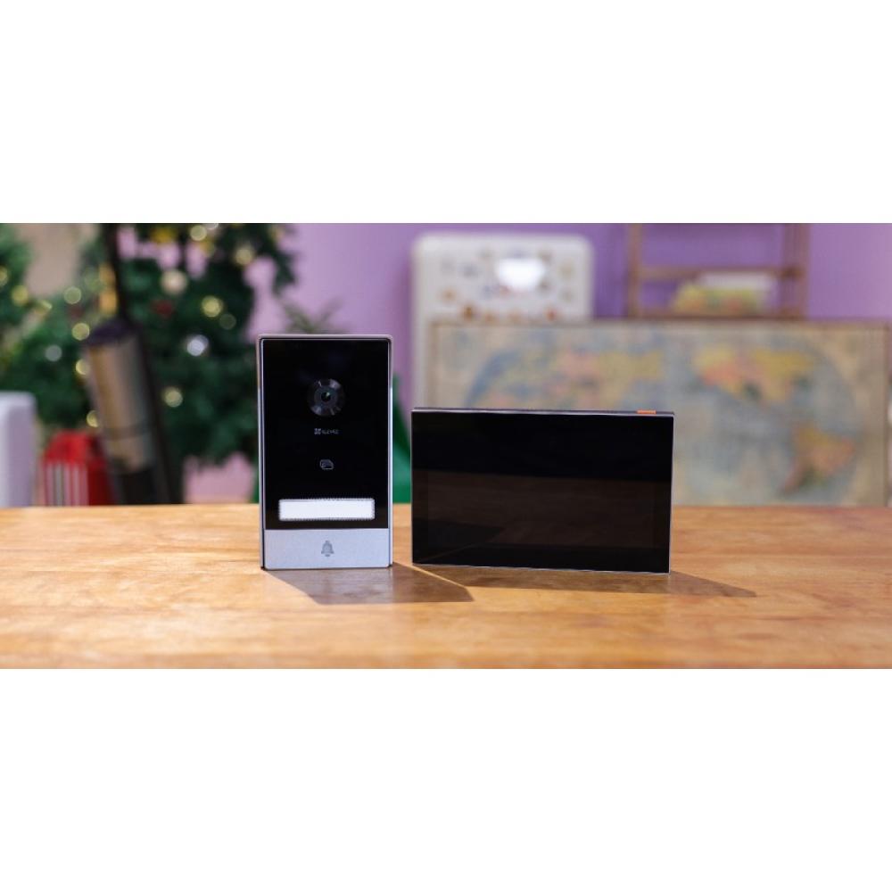 EZVIZ - HP7 sistema de intercomunicación de video 17,8 cm (7") Negro, Plata