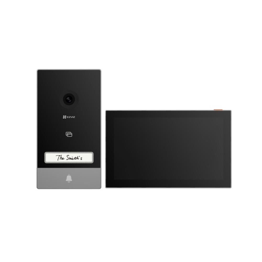 EZVIZ - HP7 sistema de intercomunicación de video 17,8 cm (7") Negro, Plata