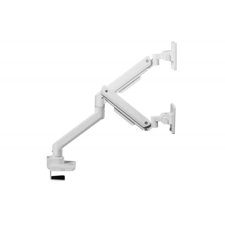 Equip - Soporte de escritorio para monitor de 17«-49», blanco
