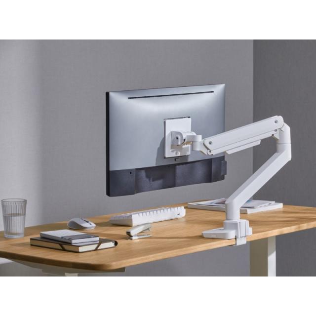 Equip - Soporte de escritorio para monitor de 17«-49», blanco
