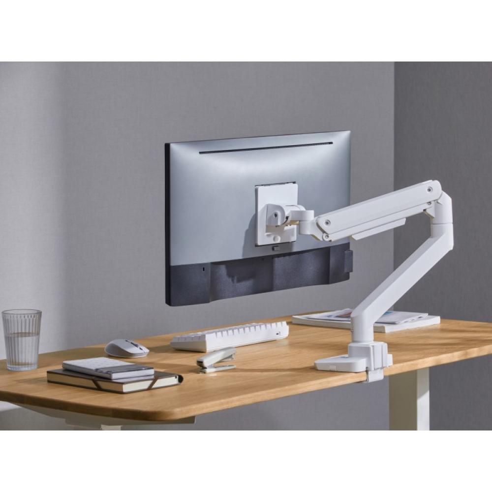 Equip - Soporte de escritorio para monitor de 17«-49», blanco