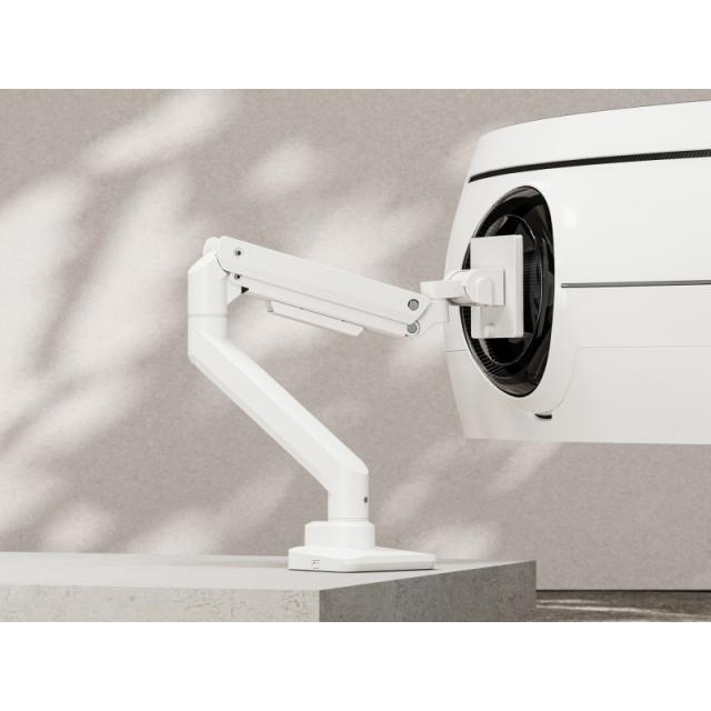 Equip - Soporte de escritorio para monitor de 17«-49», blanco