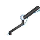 Equip - Soporte de escritorio para monitor de 17«-35», negro