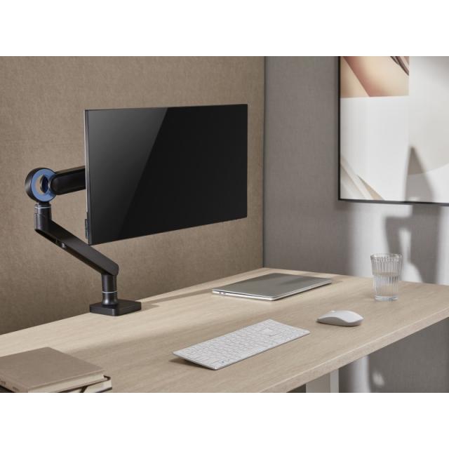 Equip - Soporte de escritorio para monitor de 17«-35», negro