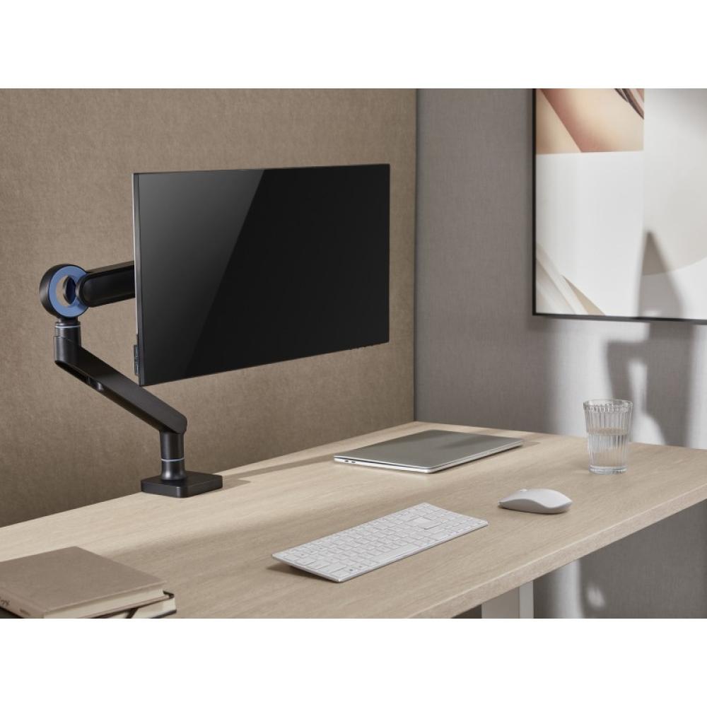 Equip - Soporte de escritorio para monitor de 17«-35», negro