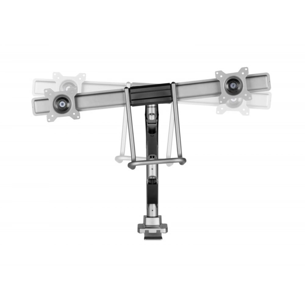 Equip - Soporte de sobremesa para dos monitores de 17"-32 - 650161