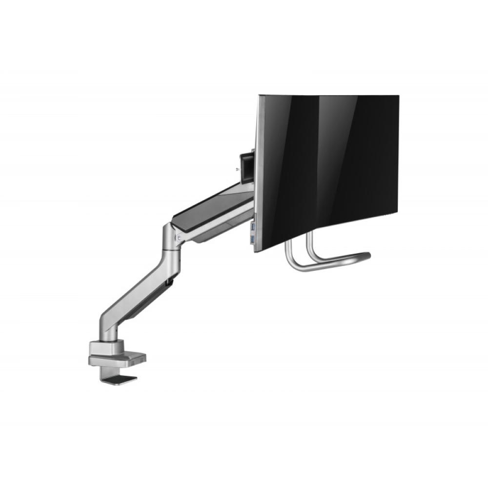 Equip - Soporte de sobremesa para dos monitores de 17"-32 - 650161