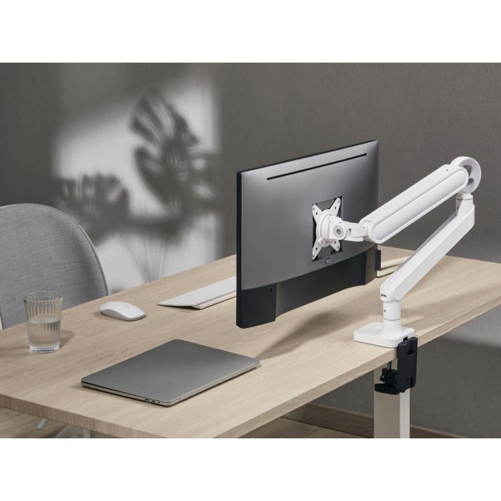 Equip - Soporte de escritorio para monitor de 17«-35», blanco
