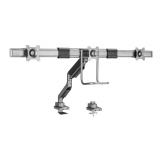 Equip - Soporte de sobremesa para monitor triple de 17"-27 - 650162