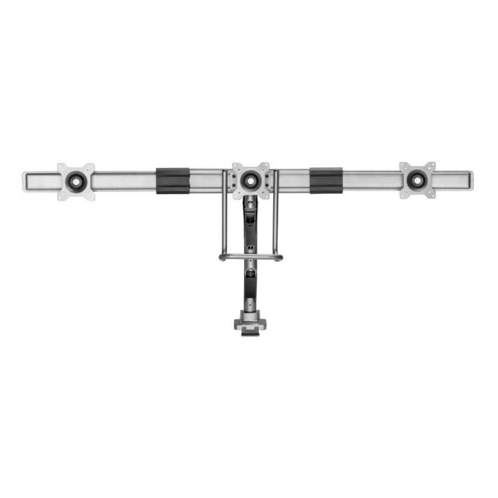 Equip - Soporte de sobremesa para monitor triple de 17"-27 - 650162