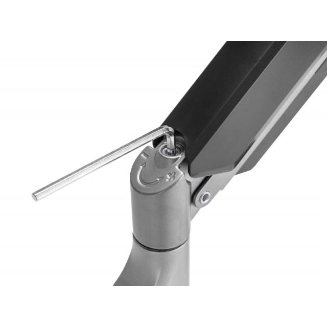 Equip - Soporte de sobremesa para monitor triple de 17"-27 - 650162