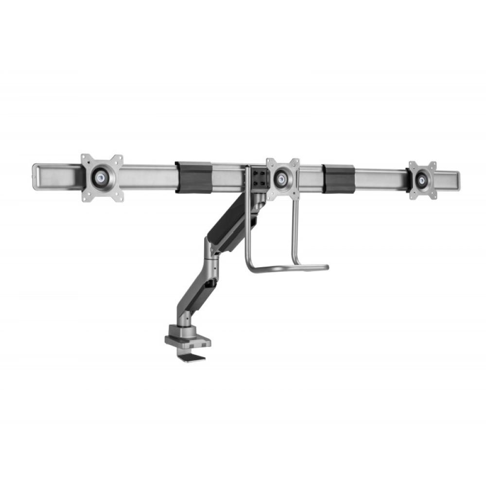 Equip - Soporte de sobremesa para monitor triple de 17"-27 - 650162