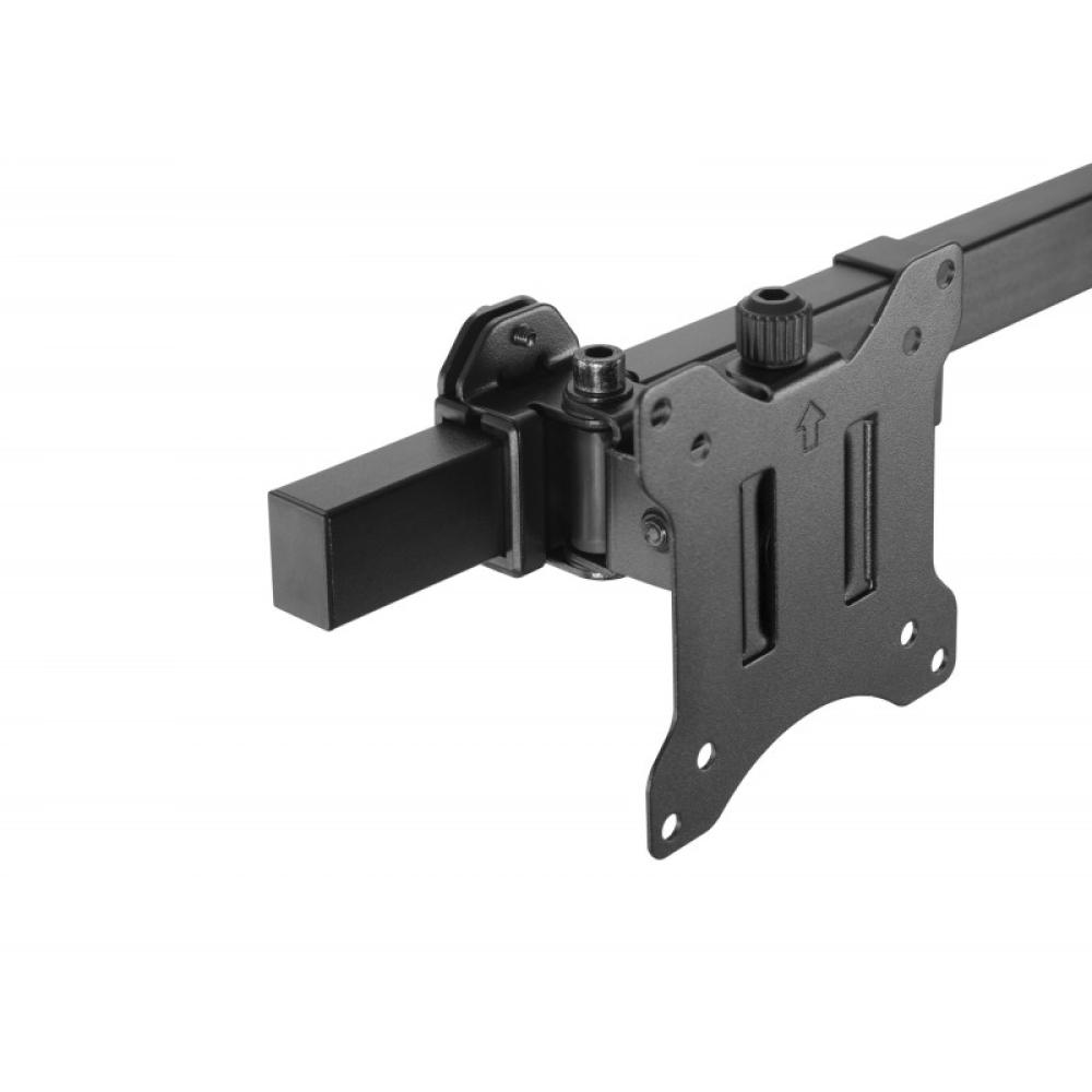 Equip - Soporte articulado de sobremesa para triple monitor de 17"-32