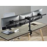 Equip - Soporte articulado de sobremesa para triple monitor de 17"-32