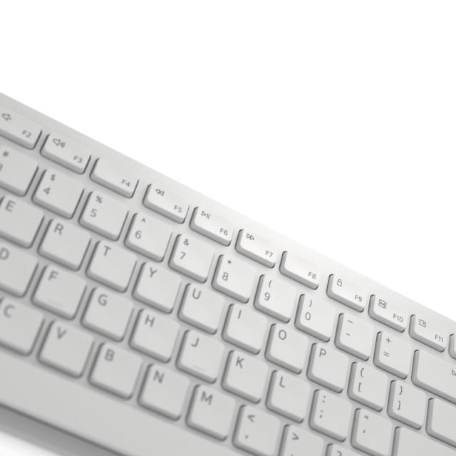 DELL - KM5221W-WH teclado Ratón incluido Oficina RF inalámbrico QWERTY Español Blanco