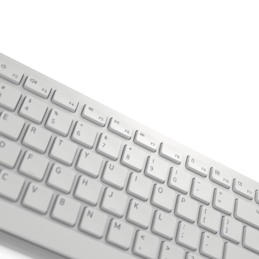 DELL - KM5221W-WH teclado Ratón incluido Oficina RF inalámbrico QWERTY Español Blanco