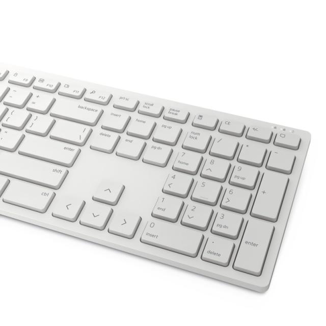 DELL - KM5221W-WH teclado Ratón incluido Oficina RF inalámbrico QWERTY Español Blanco