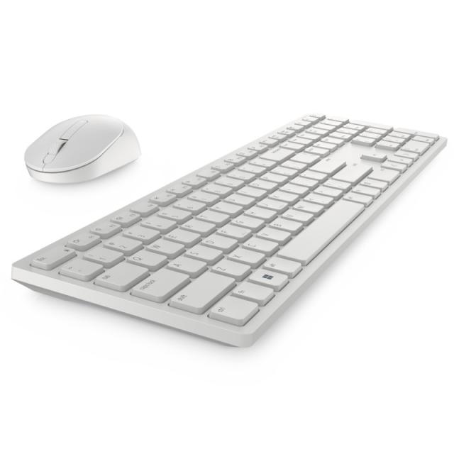 DELL - KM5221W-WH teclado Ratón incluido Oficina RF inalámbrico QWERTY Español Blanco