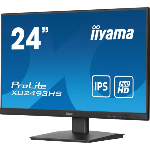 iiyama - ProLite XU2493HS-B6 pantalla para PC 60,5 cm (23.8") 1920 x 1080 Pixeles Full HD LED Negro