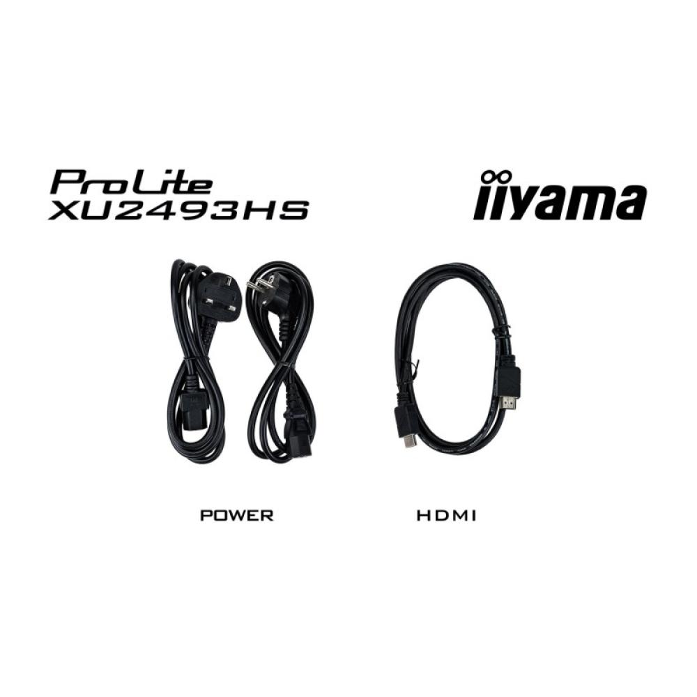 iiyama - ProLite XU2493HS-B6 pantalla para PC 60,5 cm (23.8") 1920 x 1080 Pixeles Full HD LED Negro
