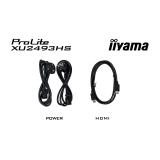 iiyama - ProLite XU2493HS-B6 pantalla para PC 60,5 cm (23.8") 1920 x 1080 Pixeles Full HD LED Negro