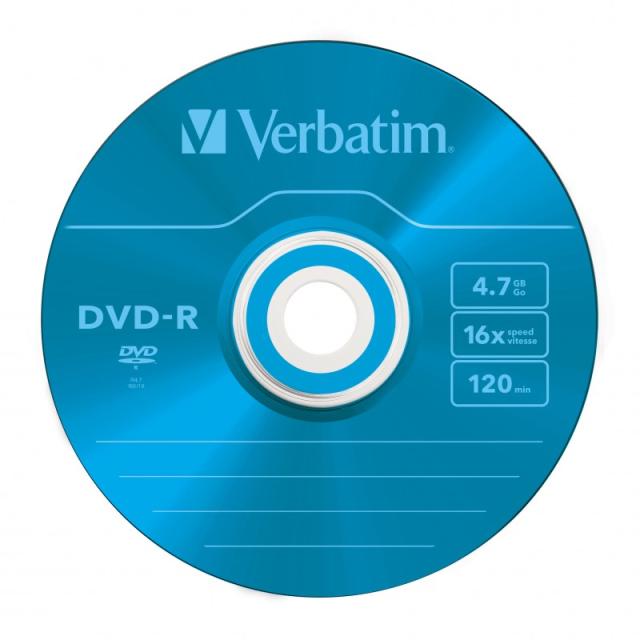 Verbatim - DVD-R Colour 4,7 GB 5 pieza(s)