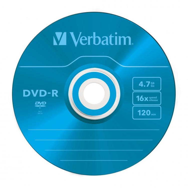 Verbatim - DVD-R Colour 4,7 GB 5 pieza(s)
