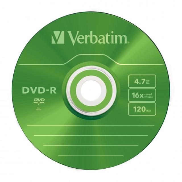 Verbatim - DVD-R Colour 4,7 GB 5 pieza(s)