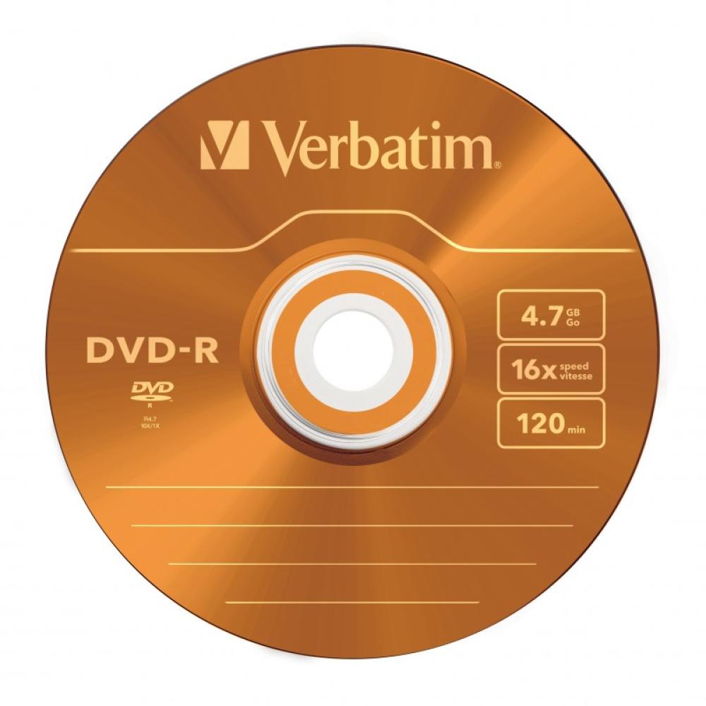 Verbatim - DVD-R Colour 4,7 GB 5 pieza(s)
