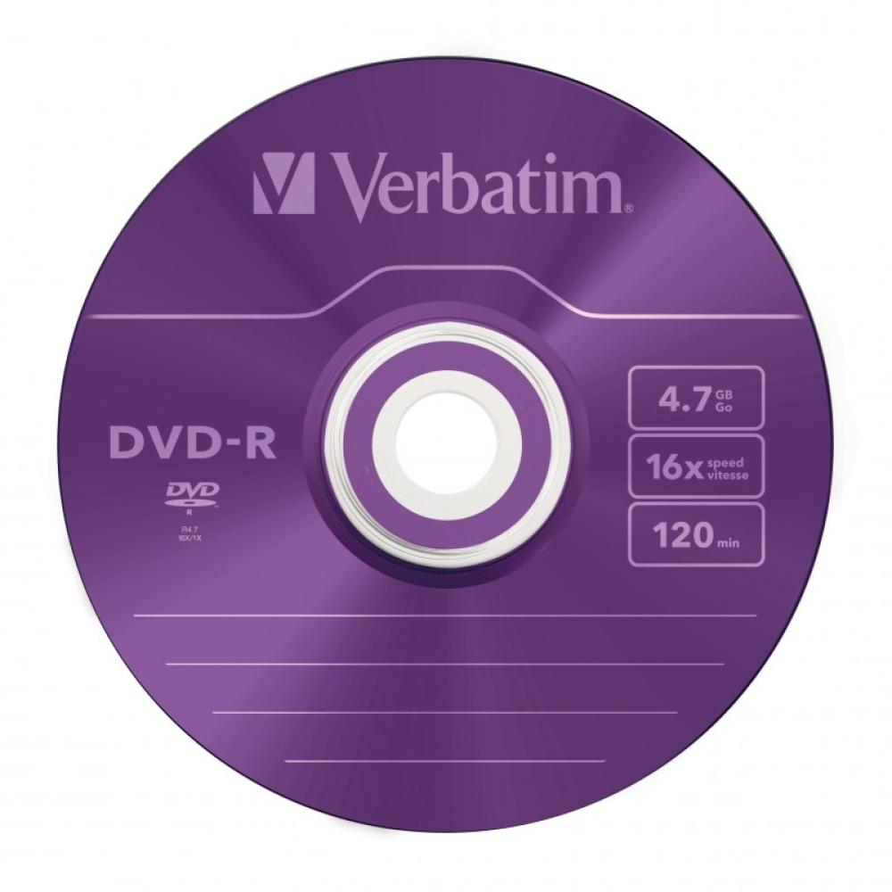 Verbatim - DVD-R Colour 4,7 GB 5 pieza(s)