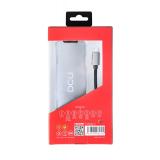 DCU Advance Tecnologic - 391166 hub de interfaz USB Tipo C 1000 Mbit/s Gris