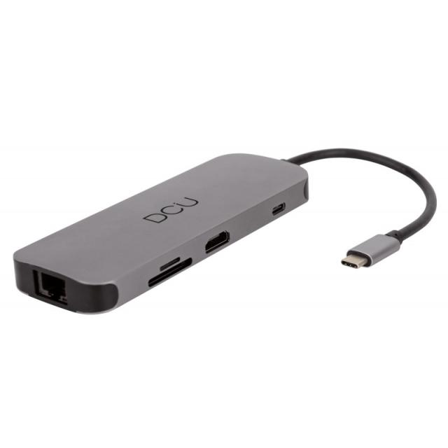 DCU Advance Tecnologic - 391166 hub de interfaz USB Tipo C 1000 Mbit/s Gris