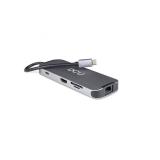 DCU Advance Tecnologic - 391166 hub de interfaz USB Tipo C 1000 Mbit/s Gris