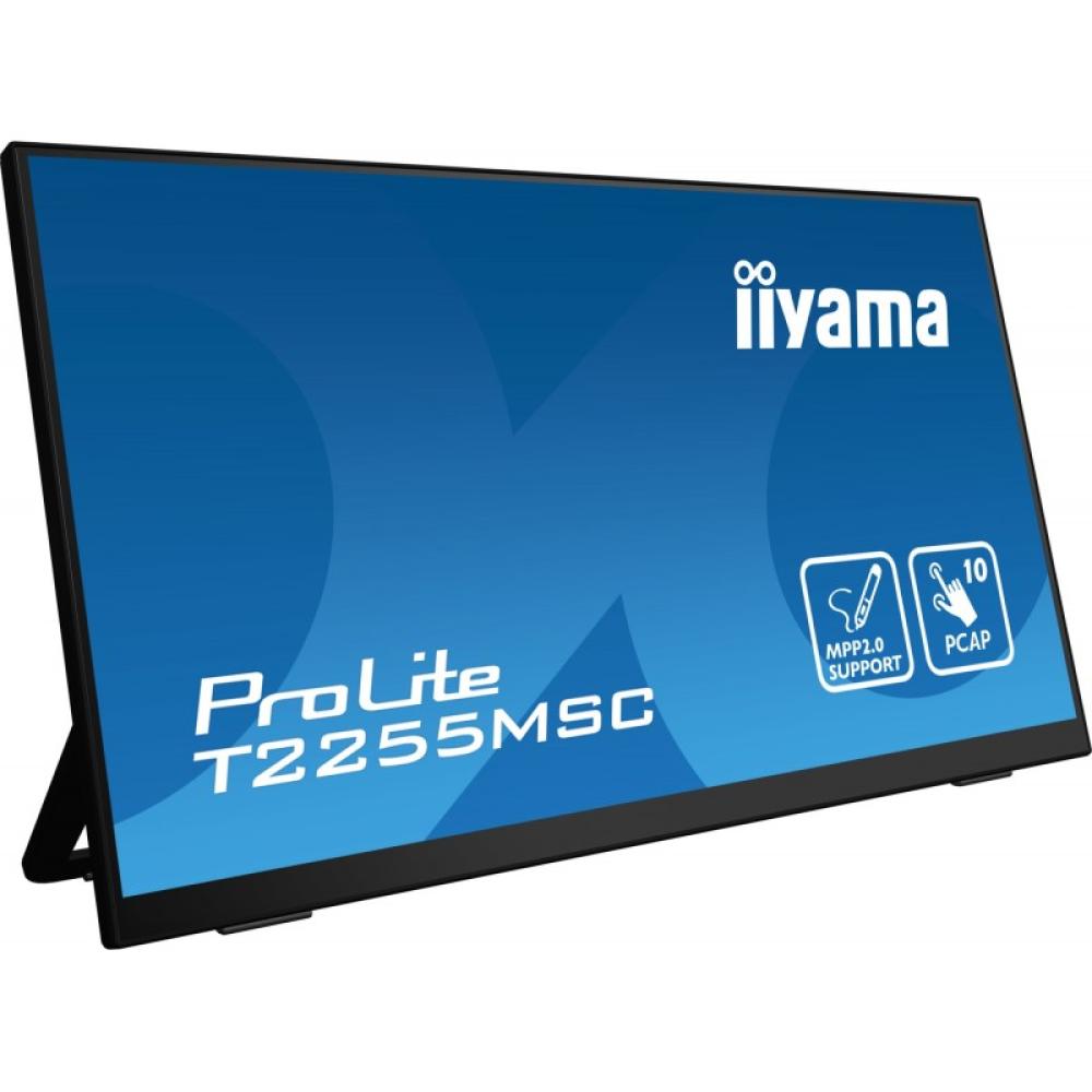 iiyama - ProLite T2255MSC-B1 pantalla para PC 54,6 cm (21.5") 1920 x 1080 Pixeles Full HD LCD Pantalla táctil Negro