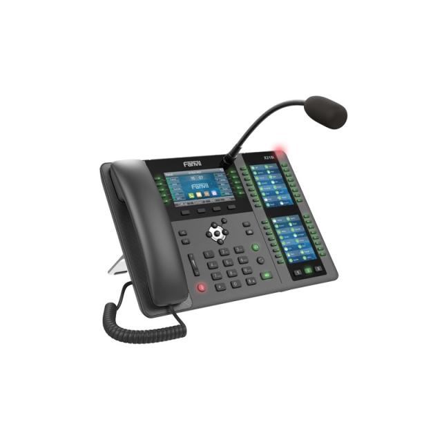 Fanvil - X210i teléfono IP Negro, Gris 20 líneas LCD